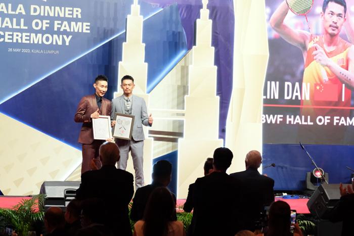 林丹、李宗偉入選世界羽聯(lián)名人堂