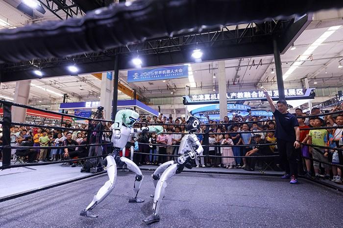 世界機(jī)器人大會上刮起運動風(fēng)