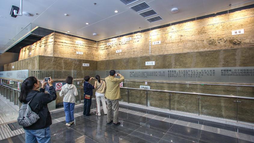 天津地鐵里“藏”著古城墻