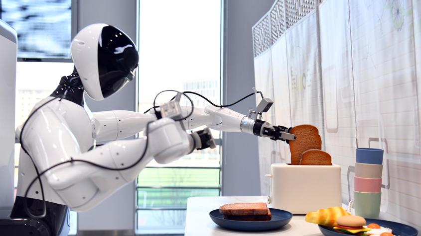 探訪雄安具身智能機器人訓(xùn)練