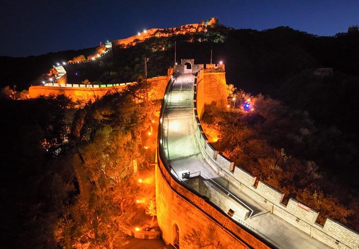 北京八達(dá)嶺“夜長城”即將開放