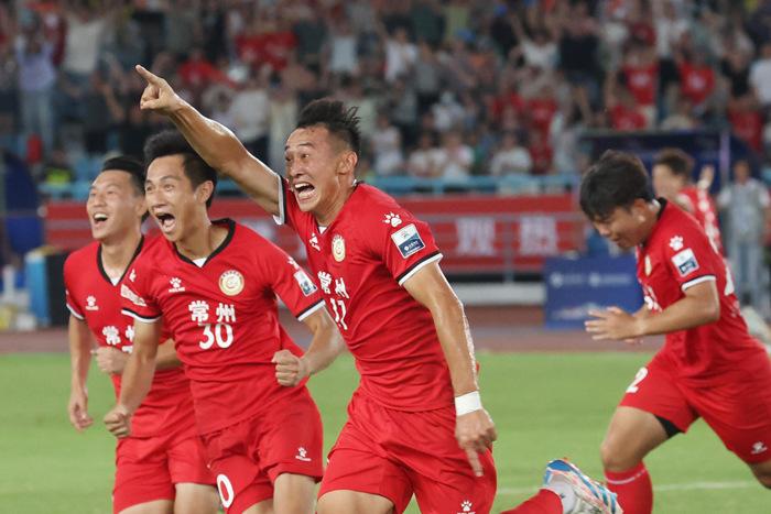 蘇超歷史性一刻 常州隊終于進球了